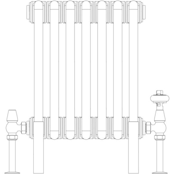 Florence 2 Column 400mm, 7 sections