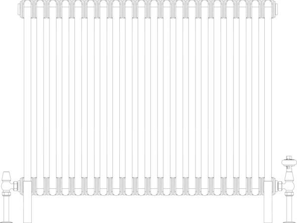 Florence 2 Column 685mm, 20 sections