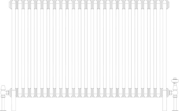 Florence 2 Column 685mm, 25 sections