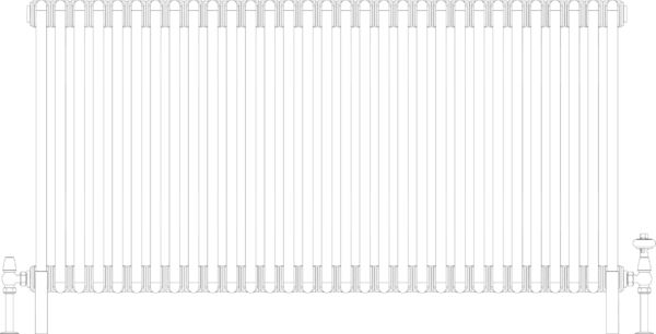 Florence 2 Column 685mm, 31 sections