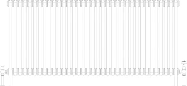 Florence 2 Column 685mm, 35 sections