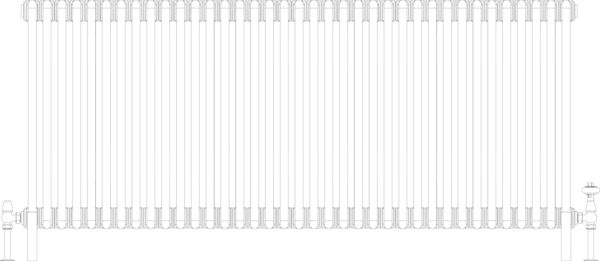 Florence 2 Column 685mm, 37 sections