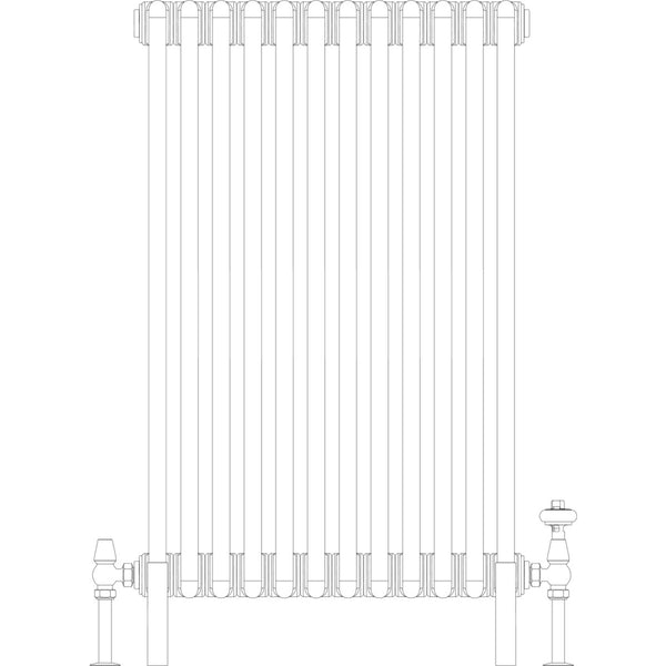 Florence 2 Column 900mm, 12 sections