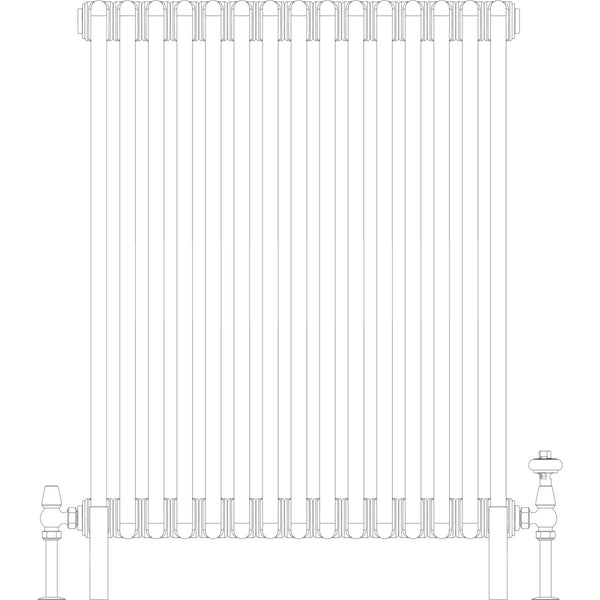 Florence 2 Column 900mm, 15 sections