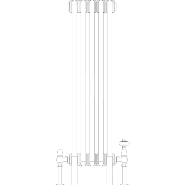 Florence 2 Column 900mm, 5 sections