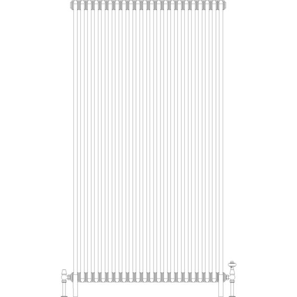 Florence 3 Column 1800mm, 22 sections