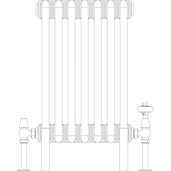 Florence 3 Column 500mm, 7 sections