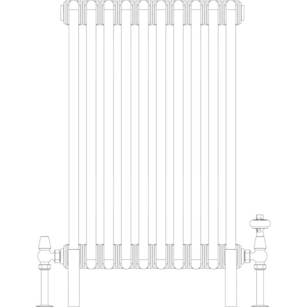 Florence 3 Column 685mm, 10 sections