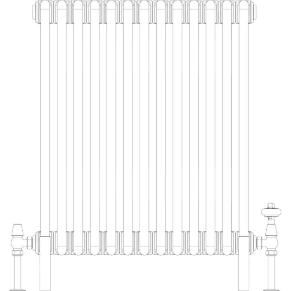 Florence 3 Column 685mm, 13 sections