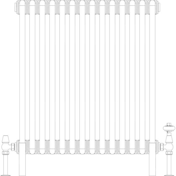 Florence 3 Column 685mm, 14 sections
