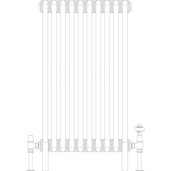 Florence 3 Column 765mm, 10 sections