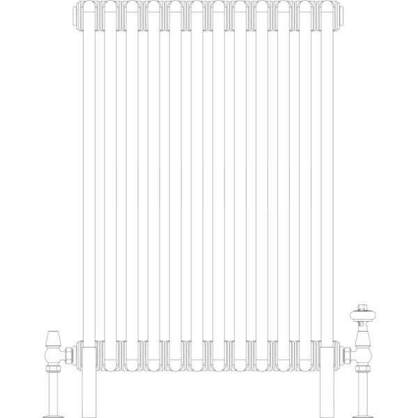 Florence 3 Column 765mm, 12 sections