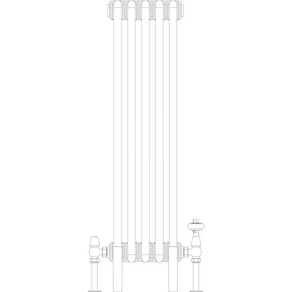 Florence 3 Column 900mm, 5 sections