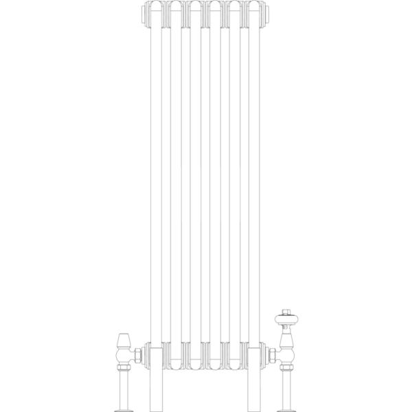 Florence 3 Column 900mm, 6 sections