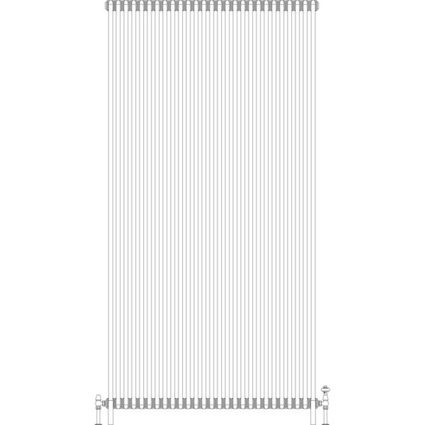 Florence 4 Column 2500mm, 27 sections