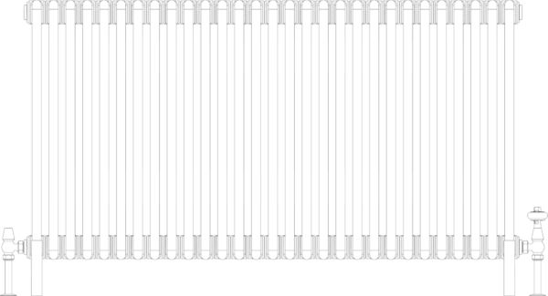 Florence 4 Column 685mm, 29 sections