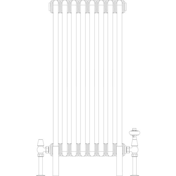 Florence 4 Column 765mm, 8 sections