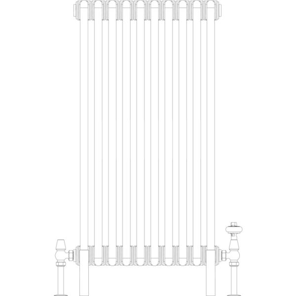 Florence 4 Column 900mm, 10 sections