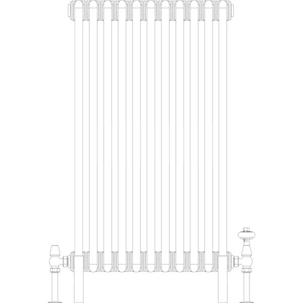 Florence 4 Column 900mm, 11 sections