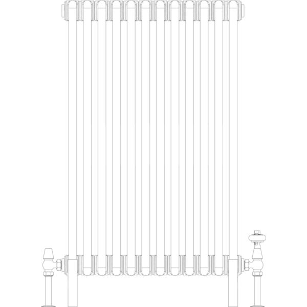 Florence 4 Column 900mm, 12 sections
