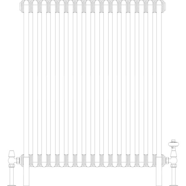 Florence 4 Column 900mm, 16 sections