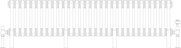 Florence 5 Column 200mm, 30 sections