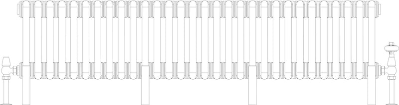 Florence 5 Column 200mm, 30 sections