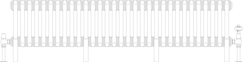 Florence 5 Column 200mm, 31 sections