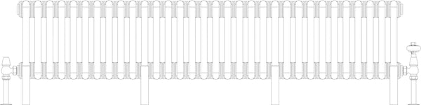 Florence 5 Column 200mm, 32 sections