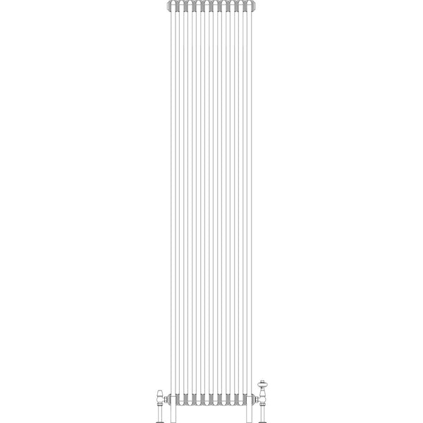 Florence 5 Column 2200mm, 10 sections
