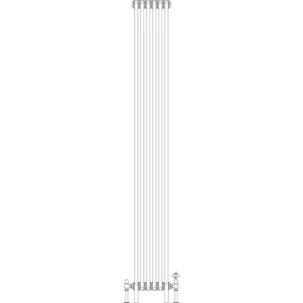 Florence 5 Column 2200mm, 6 sections