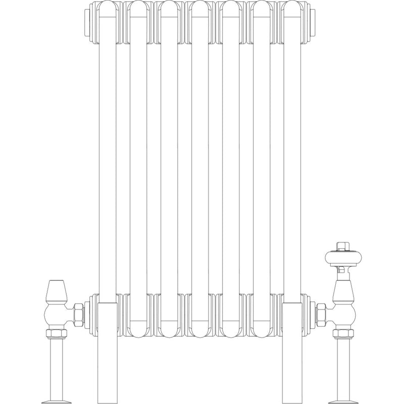 Florence 5 Column 500mm, 7 sections