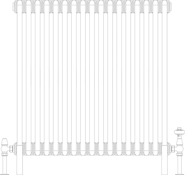 Florence 5 Column 765mm, 17 sections