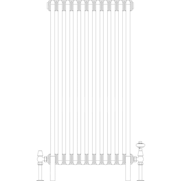 Florence 6 Column 1000mm, 11 sections