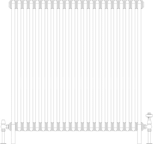 Florence 6 Column 1000mm, 22 sections