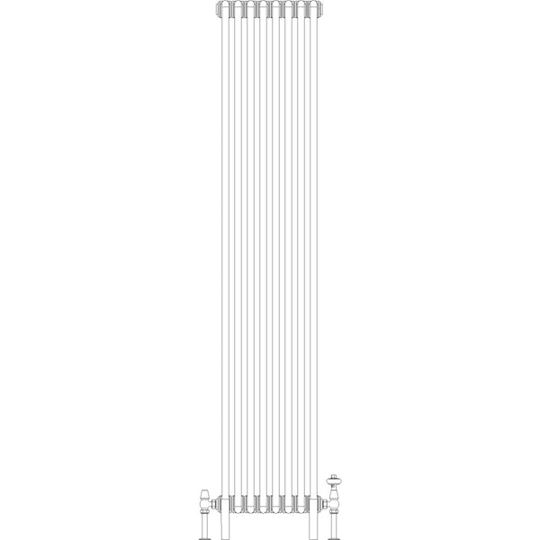 Florence 6 Column 1800mm, 8 sections