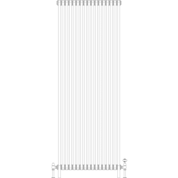 Florence 6 Column 2000mm, 17 sections