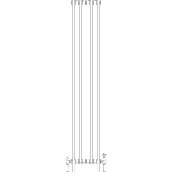 Florence 6 Column 2000mm, 8 sections