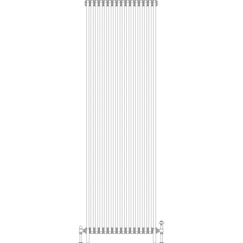 Florence 6 Column 2500mm, 16 sections