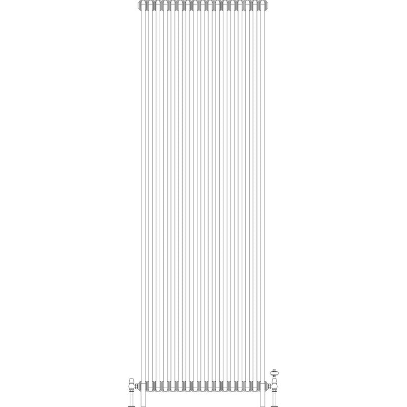 Florence 6 Column 2500mm, 17 sections