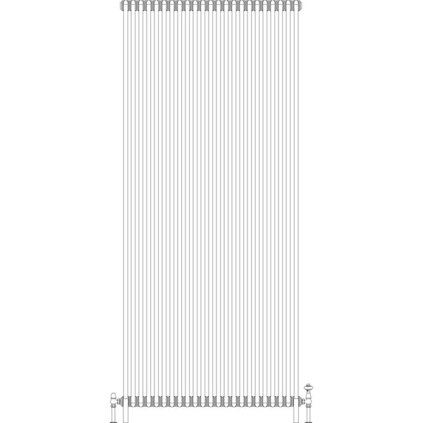 Florence 6 Column 2500mm, 23 sections