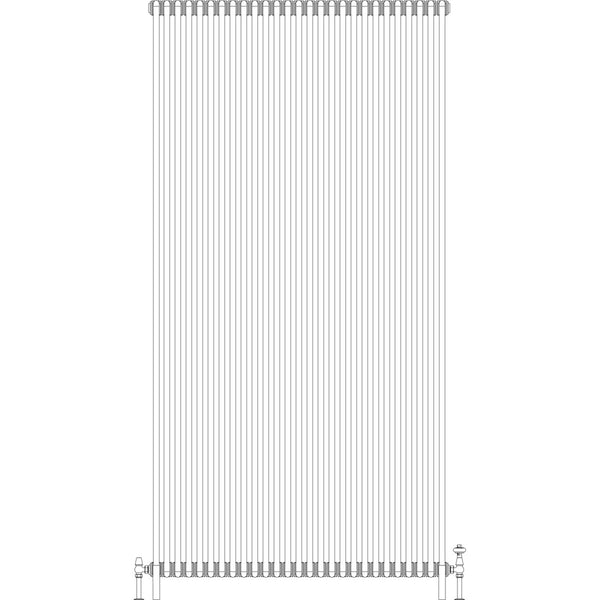 Florence 6 Column 2500mm, 27 sections