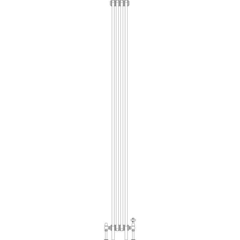 Florence 6 Column 2500mm, 4 sections