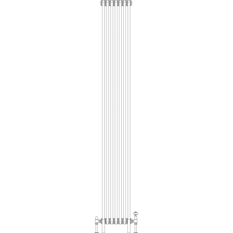 Florence 6 Column 2500mm, 7 sections