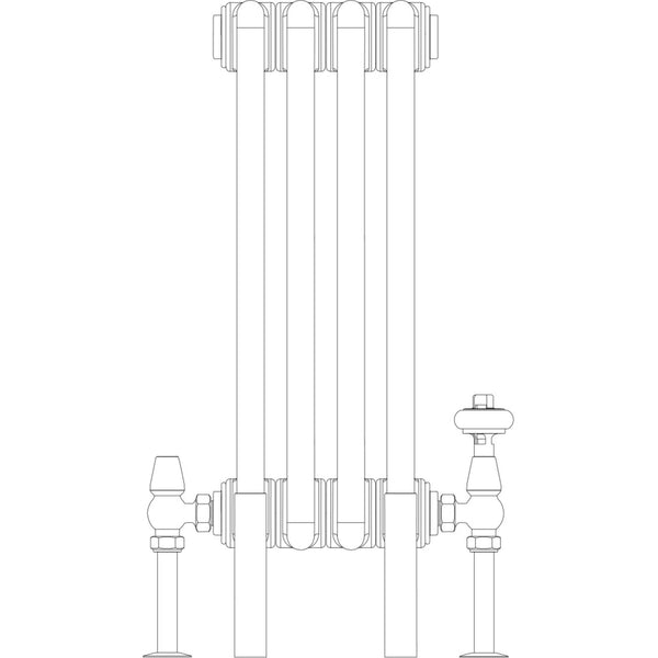 Florence 6 Column 500mm, 4 sections