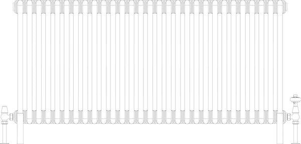Florence 6 Column 600mm, 29 sections