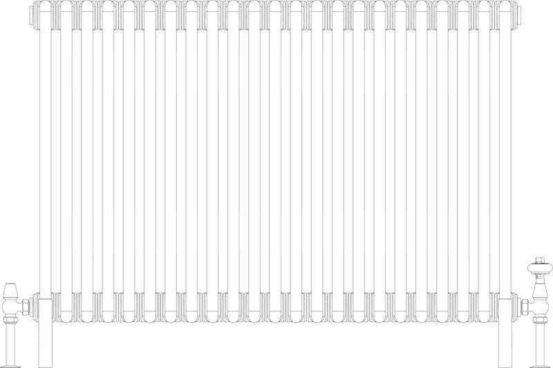 Florence 6 Column 685mm, 23 sections