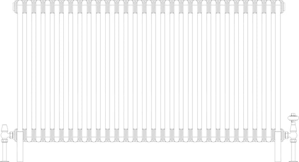 Florence 6 Column 685mm, 29 sections