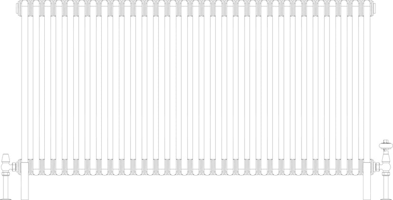 Florence 6 Column 685mm, 31 sections