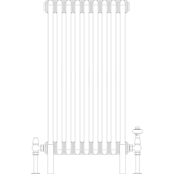 Florence 6 Column 765mm, 9 sections